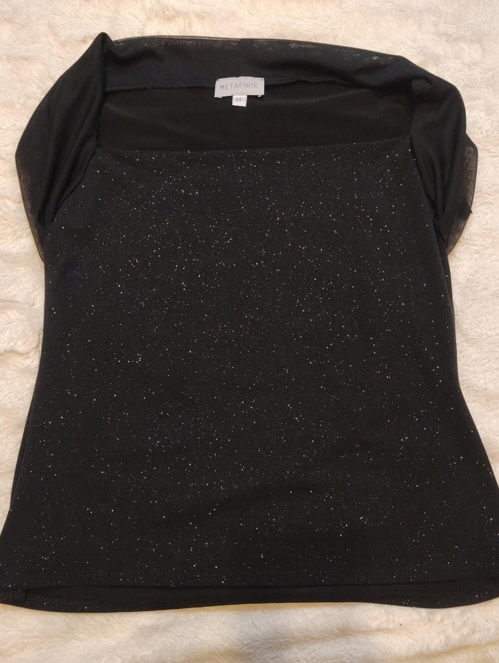 Metaphor Glittery Top